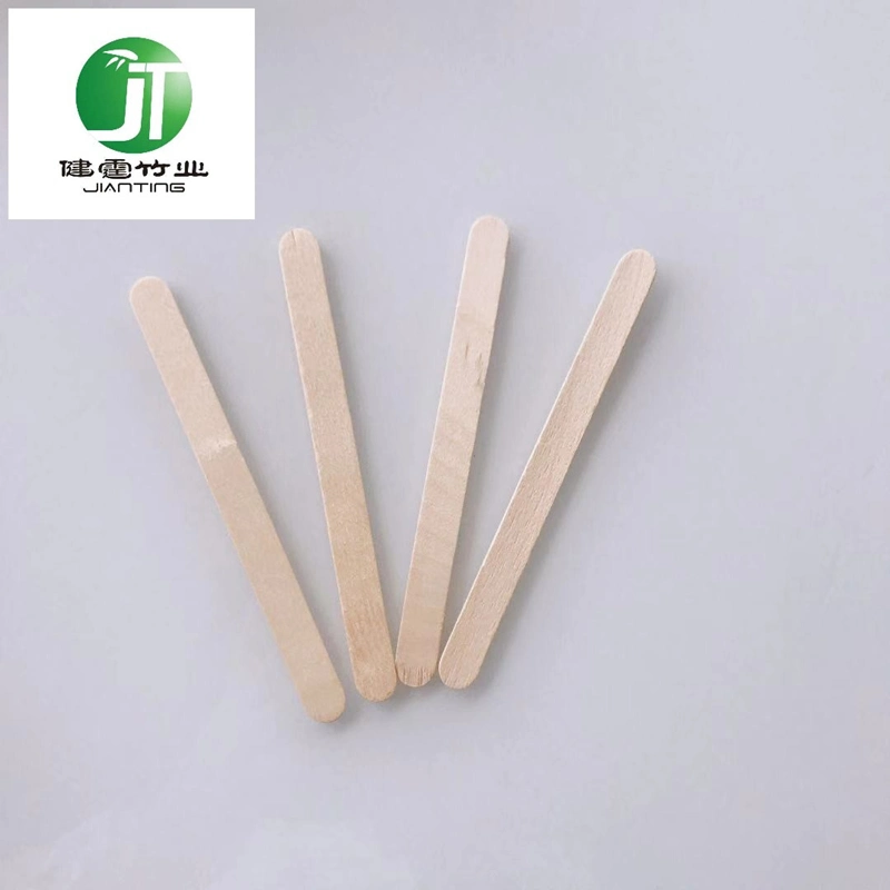Colorful Wood Ice Cream Sticks Disposable Bamboo Sticks