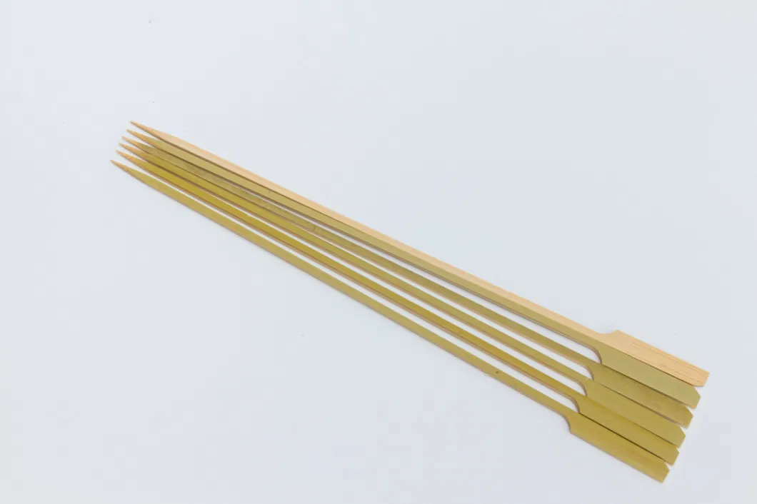 BBQ Stick Paddle Shape Bamboo Skewer / Bamboo Teppo Bamboo Teppo Skewers