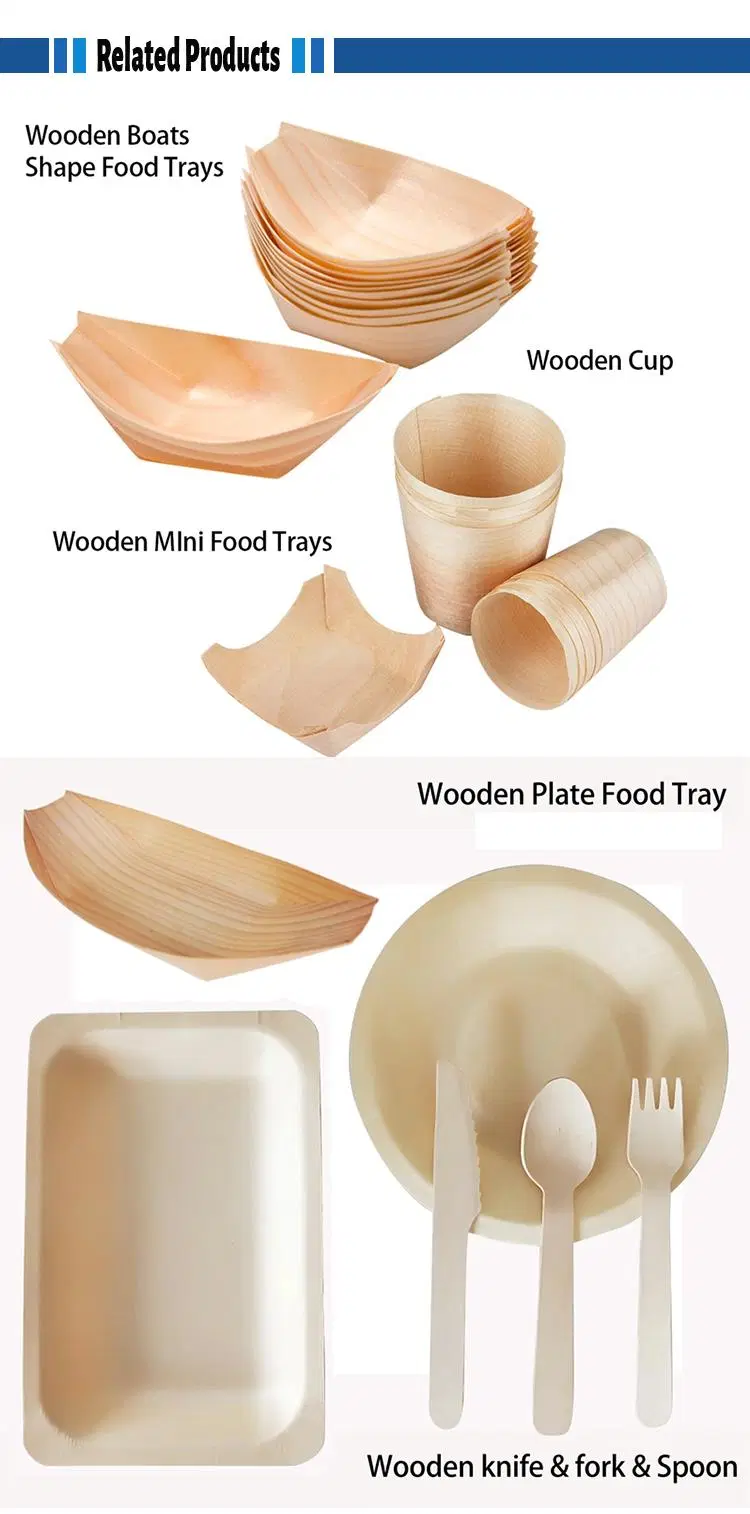 100%Natural Custom Disposable Wooden Cutlery 162mm Length Birth Wooden Spork for Lunch