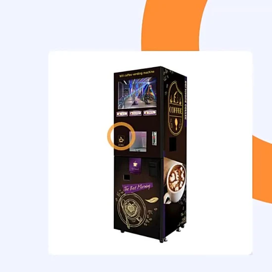 Touch Screen Operate Protein Shakes Cold Energy Drink Vending Machine